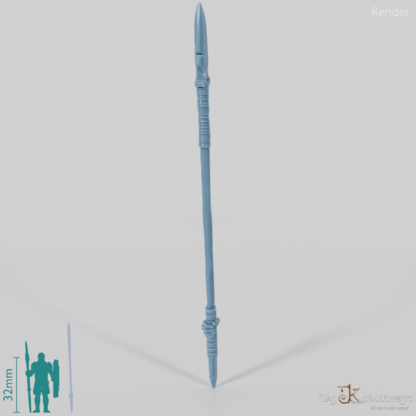 Ork-Stangenwaffe C mit Hand