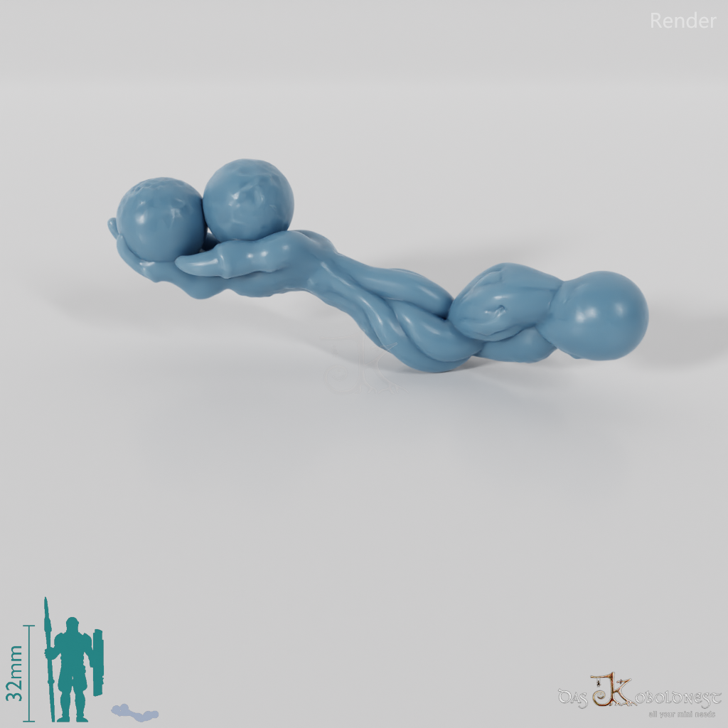 Goblin-Hand mit Wurfgeschoss 1