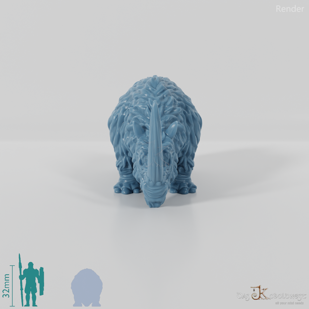 Coelodonta - Zottiges Wollnashorn