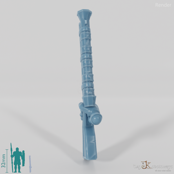 Zwergisches Gewehr mit Hand