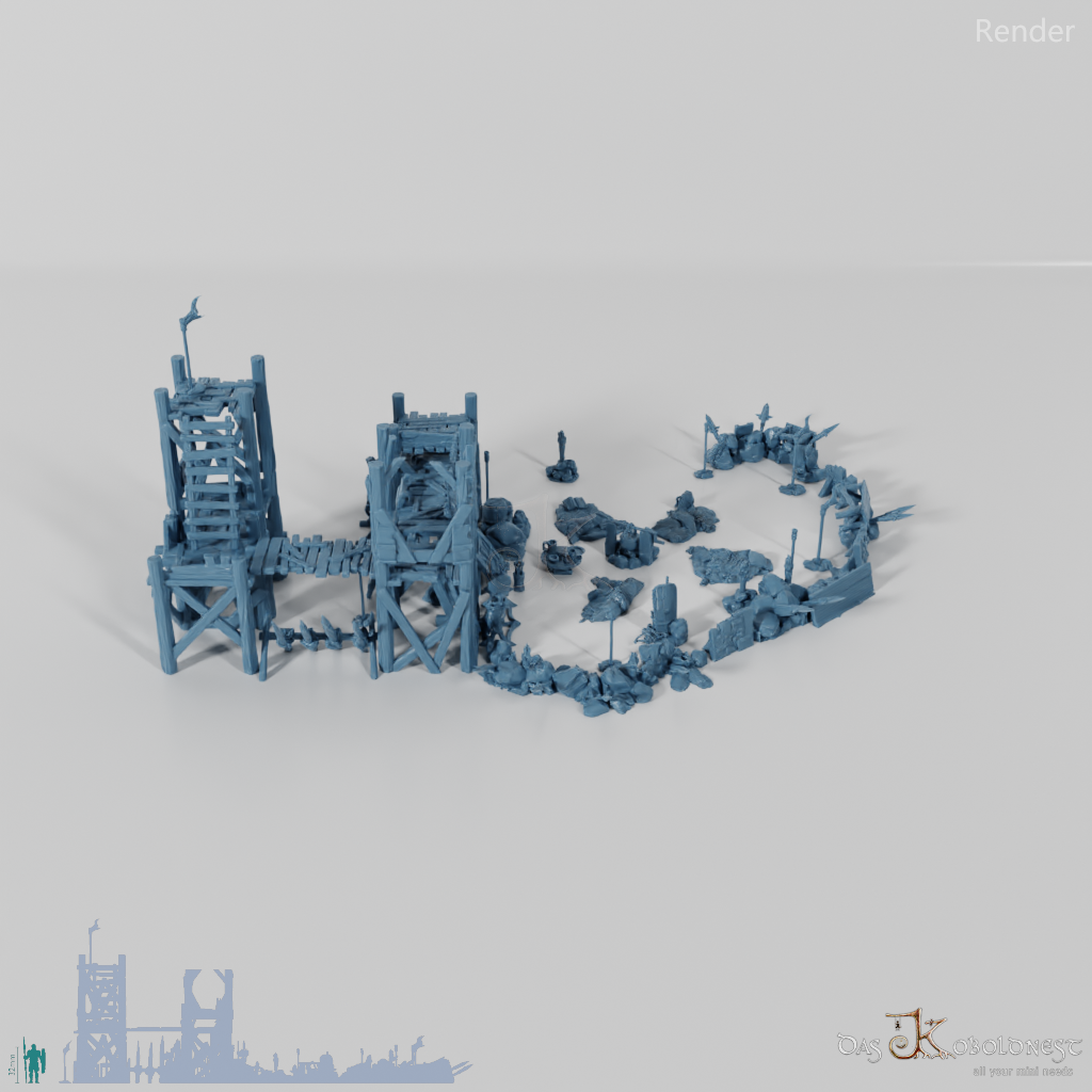 Dioramaset - Kampf in den Zwergenhallen