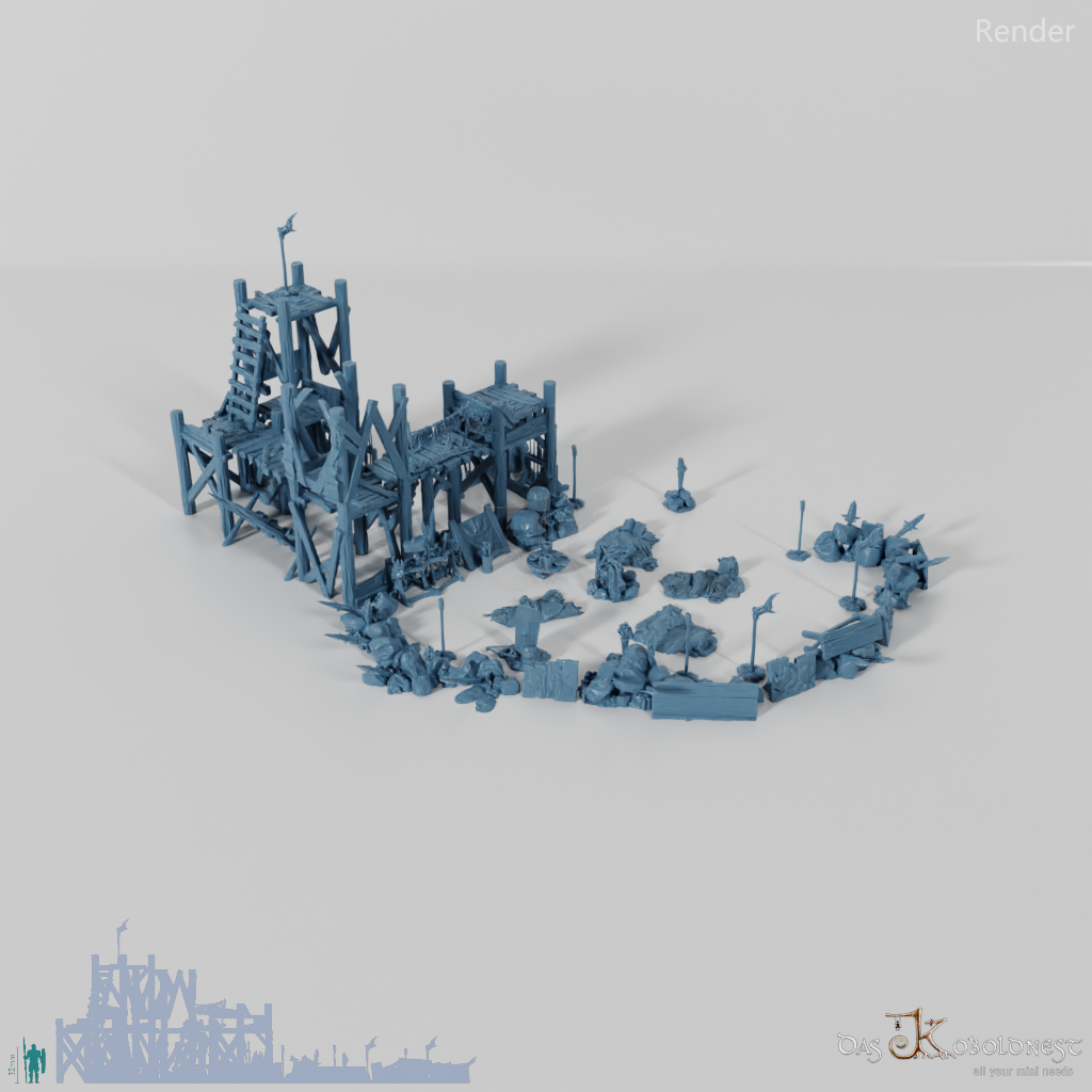 Dioramaset - Kampf in den Zwergenhallen