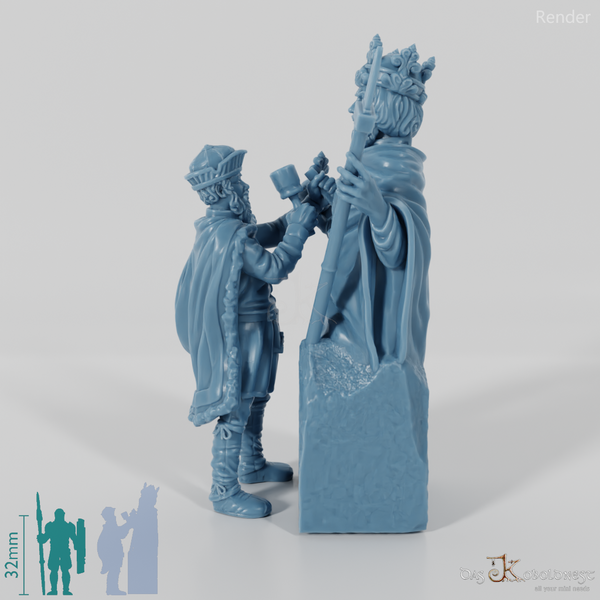 Arbeitender Bildhauer