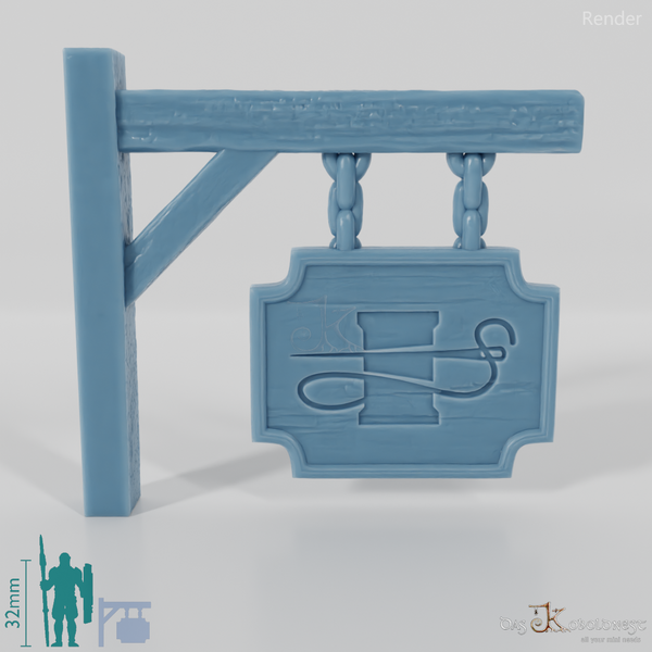 Ladenschild (Schneiderei)