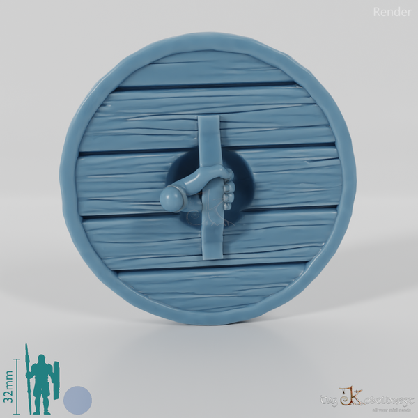 Reitervolk-Schild 3 mit Hand