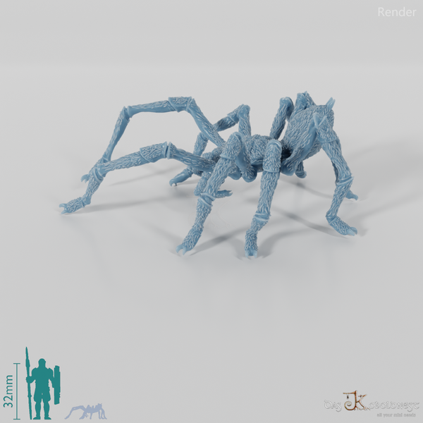 Riesenspinne A, klein