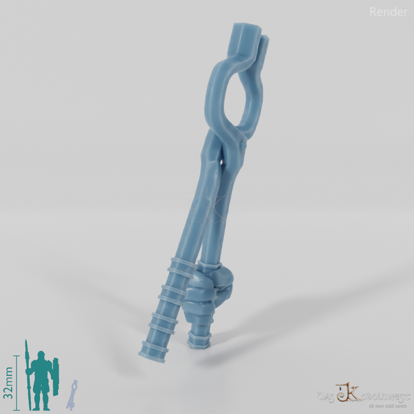 Zwergische Schmiedezange mit Hand