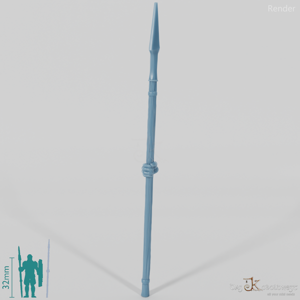 Menschen-Speer A mit Hand (Gonthan)