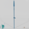 Rider Spear 3 with Hand (Upright)