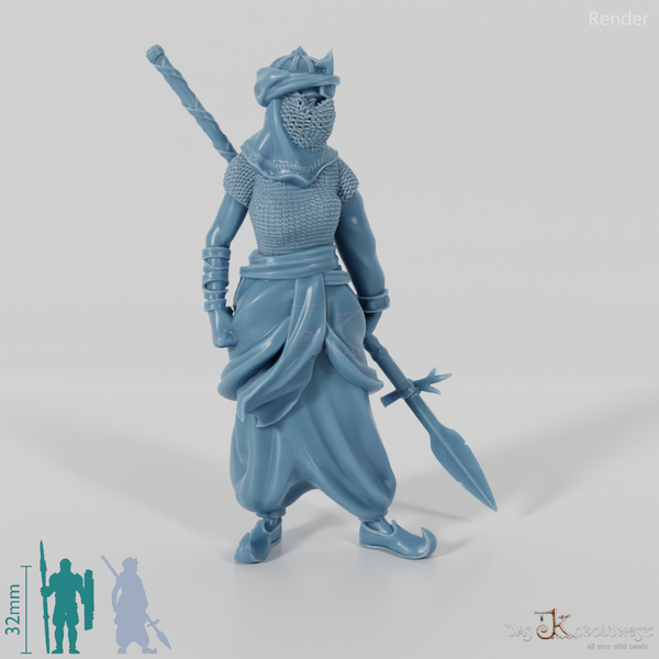 Südmenschen-Speerkämpferin A