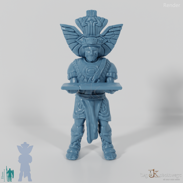 Statue - Aztekische Statue 01