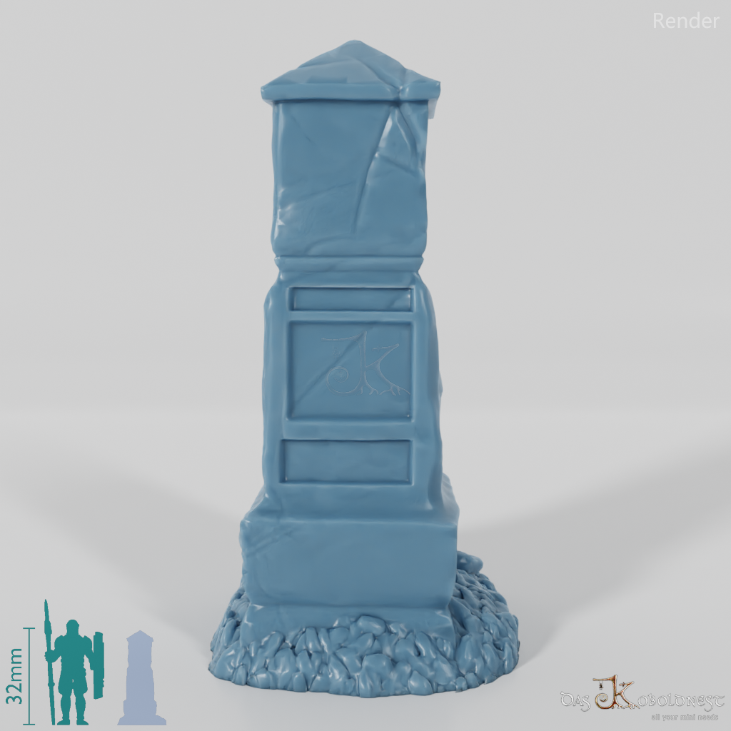 Behauener Grabstein 07