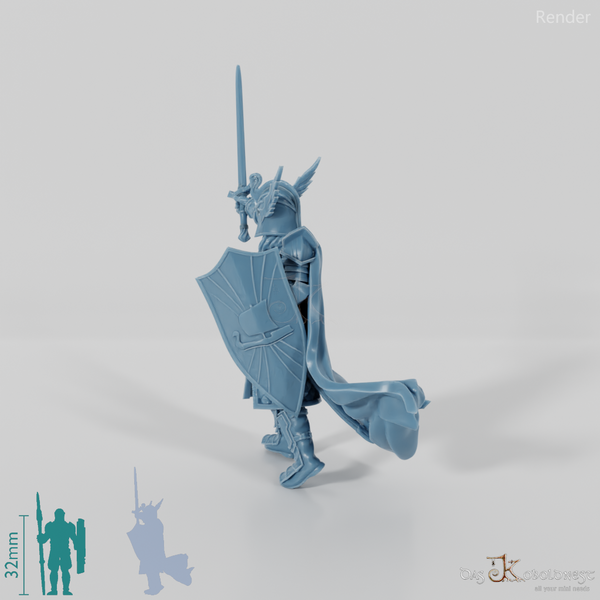 Schwingenritter der Lehnsgüter - Anführer 01