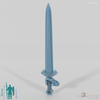 Rider Sword, Decorated 1 with Hand
