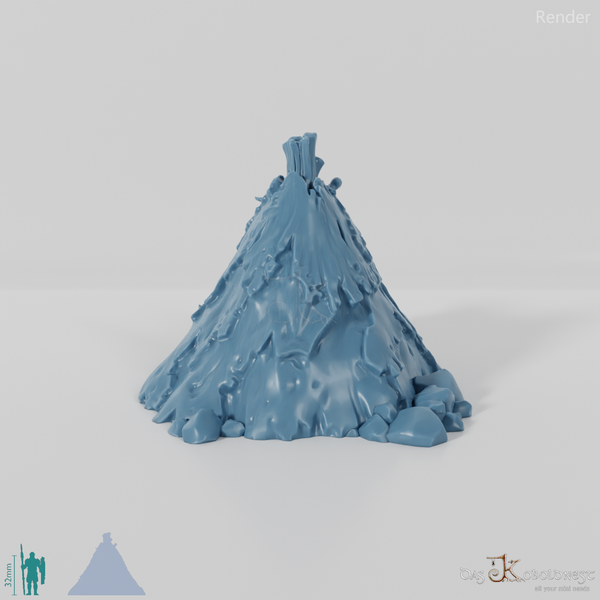 Zelt - Einfaches Lederzelt 2