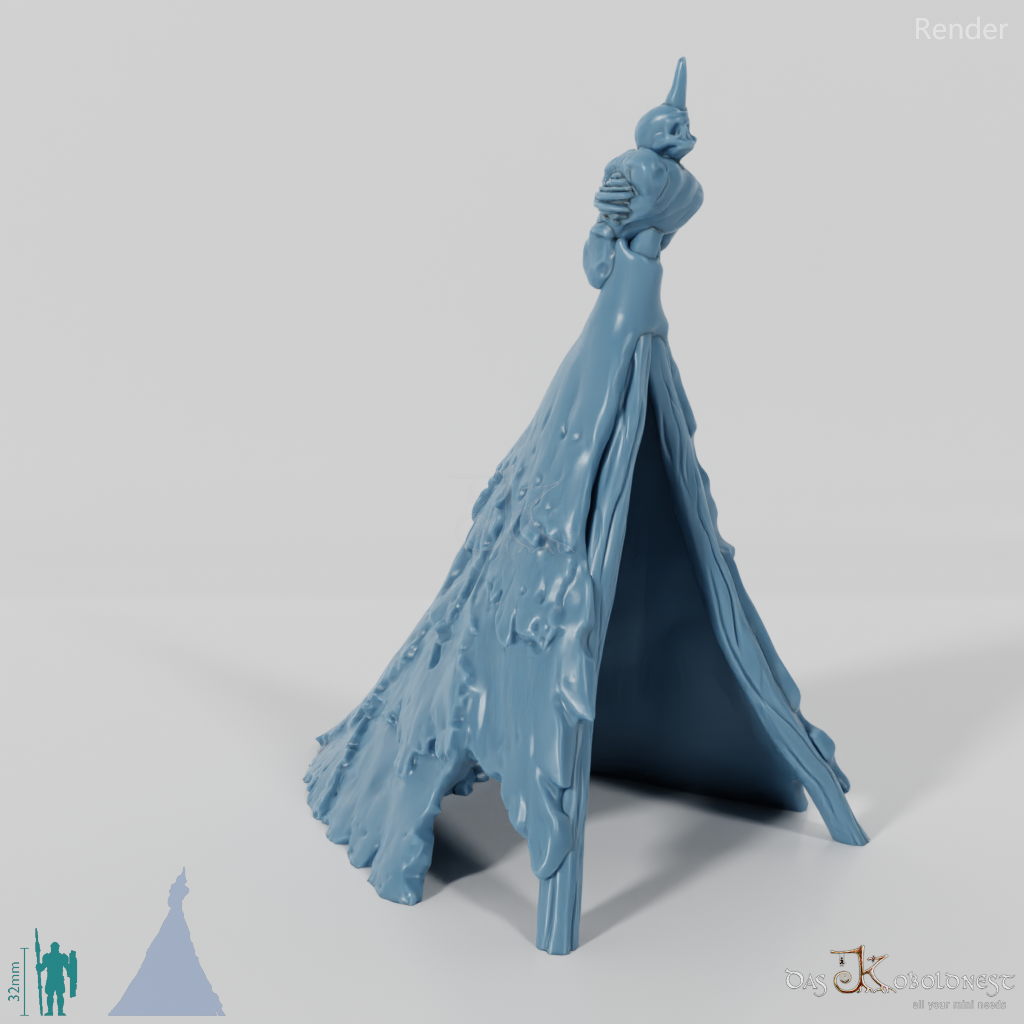 Zelt - Einfaches Lederzelt 5