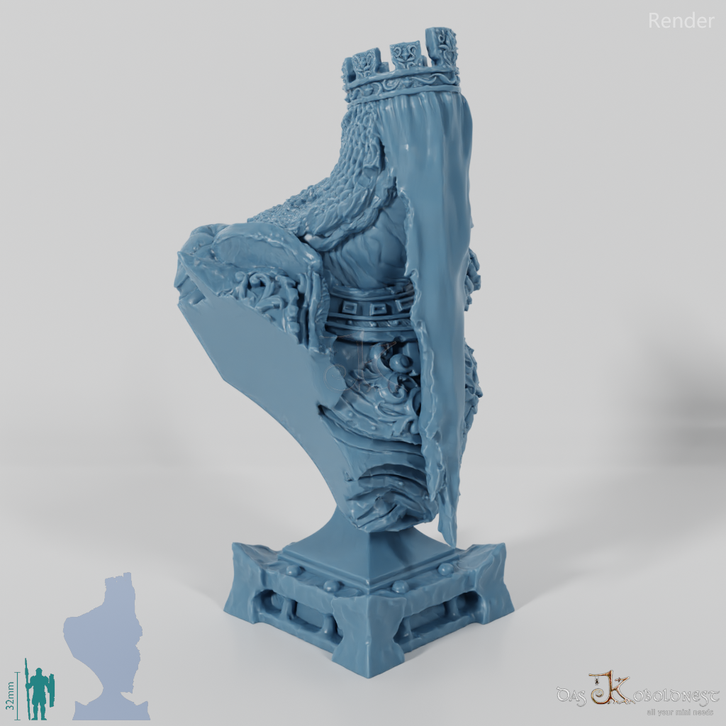 The Faceless King - Bust
