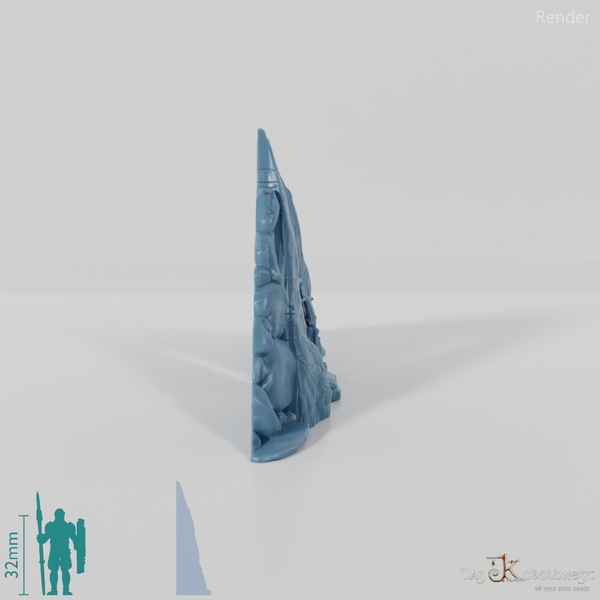 Grufteingang - Flach