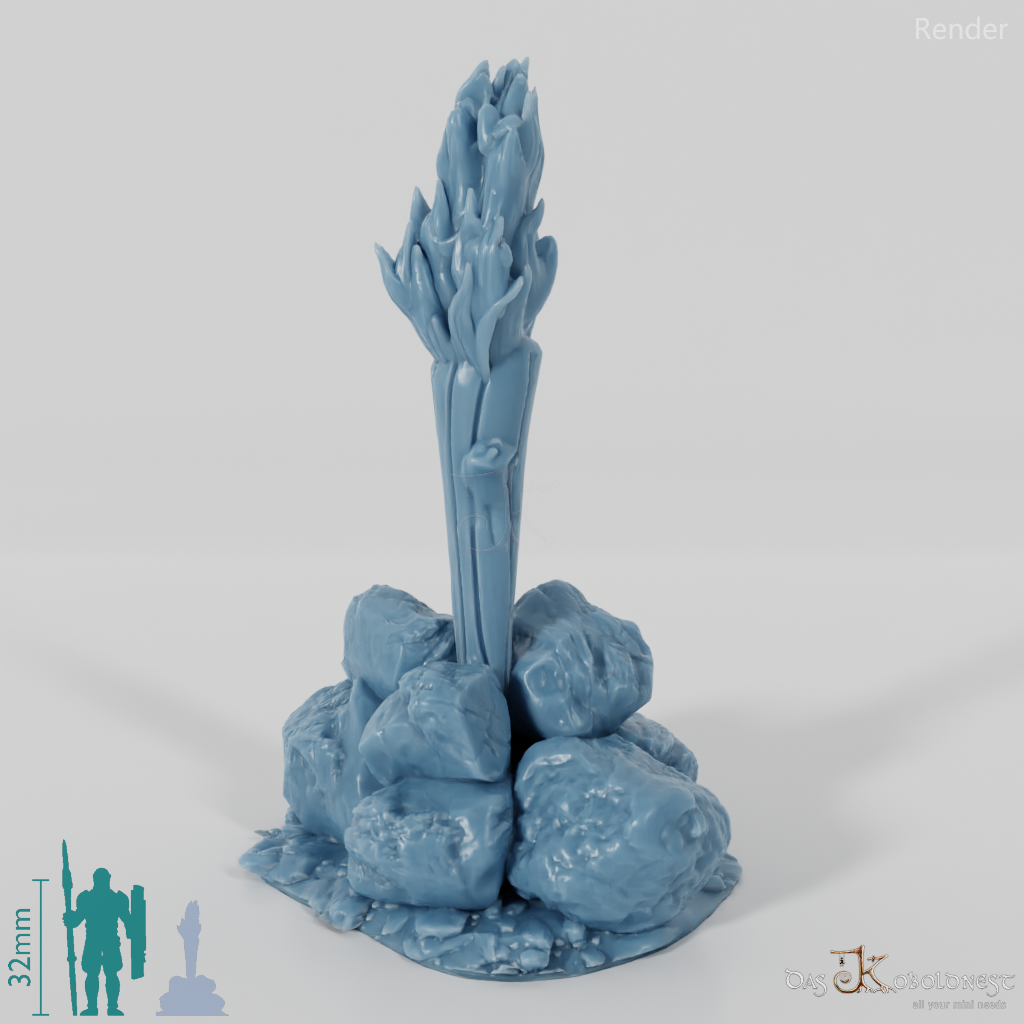 Fackel - Stehende Holzfackel 01