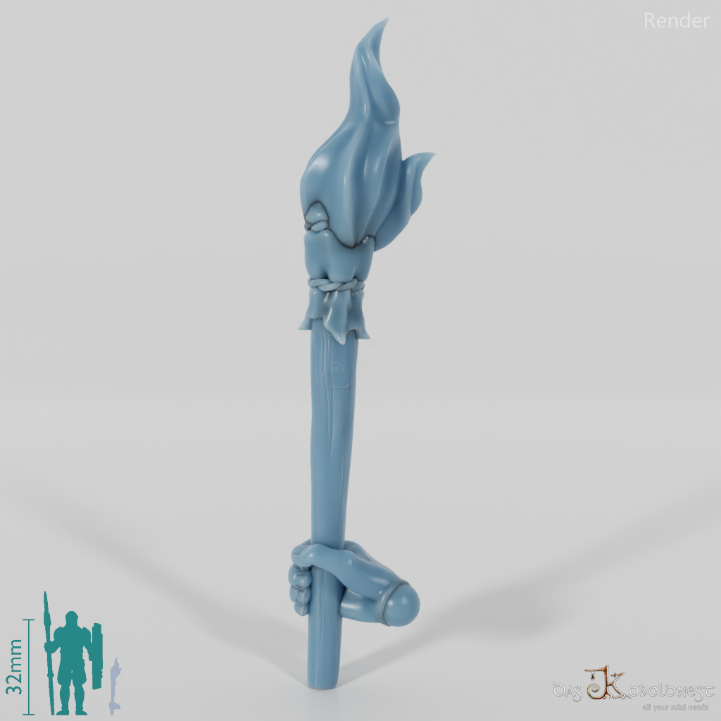 Menschen-Fackel mit Hand (Gonthan)