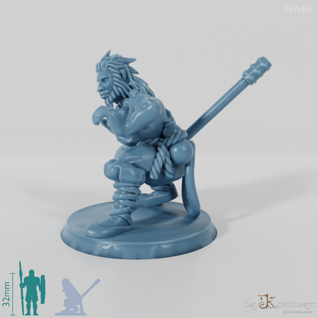 Affenvolk-Stabkämpfer 01