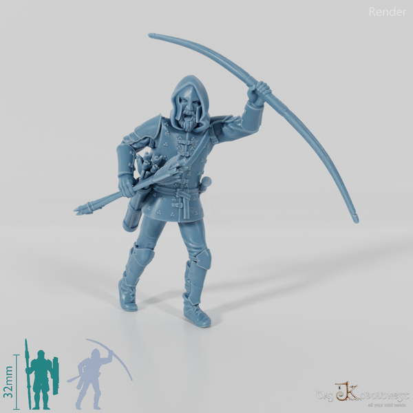 Bogenschütze der Lehnsgüter - Anführer