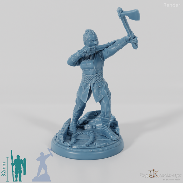 Wikinger-Axtwerferin 2