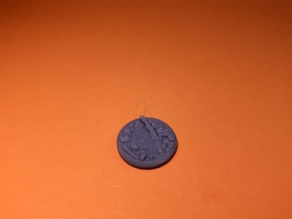 Bases mit Treibholz (Rund)