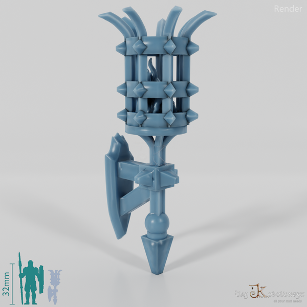 Laterne - Wandlaterne mit Metallkorb 01