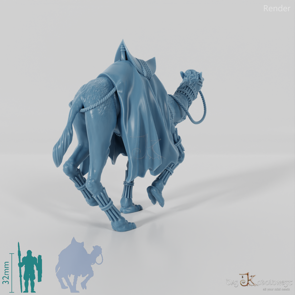 Reitkamel der Stammeskrieger C