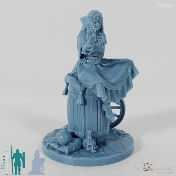 Madame Astra, Kartenlegerin