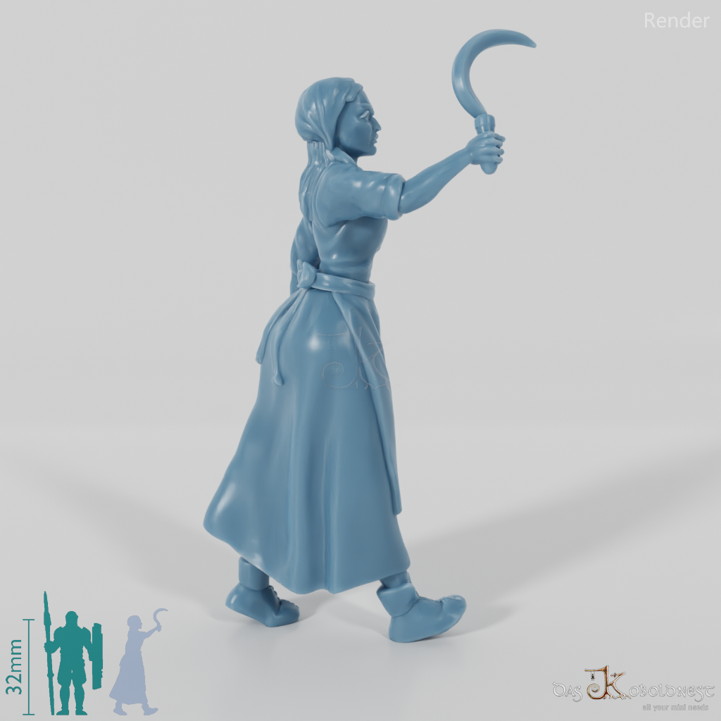 Gytha Shepherd, Aufgebrachte Dorfbewohnerin