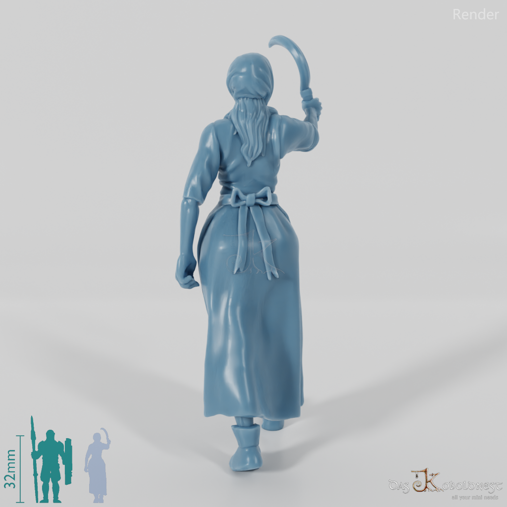 Gytha Shepherd, Aufgebrachte Dorfbewohnerin